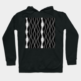 Dashed waves Hoodie